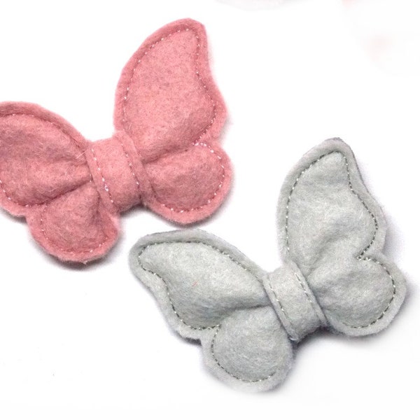 Butterfly baby hair clip