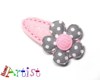 Pince à cheveux de fleur appareil - libre choix de couleur coiffure fille enfant Hair clips Enfants