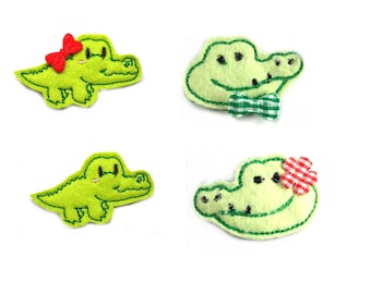 Crocodile baby / toddler Hair clip