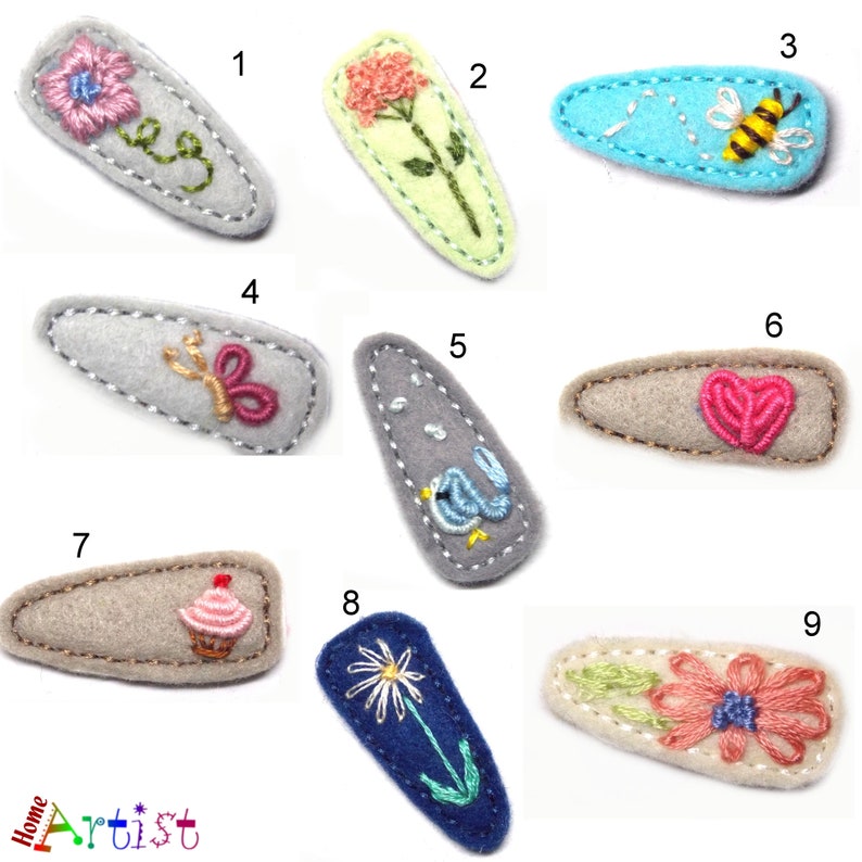 Baby hair clip free choice of colours zdjęcie 2