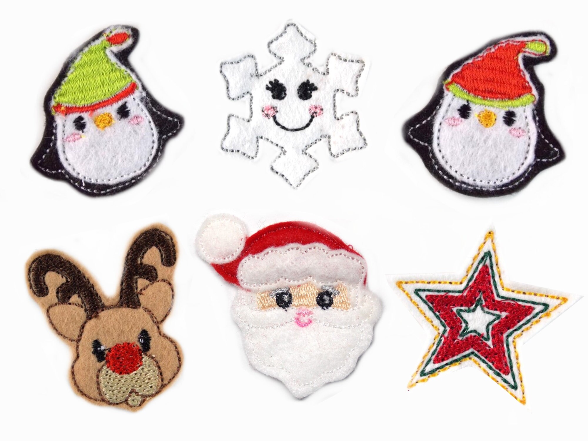 christmas-hair-clip-advent-calendar-childrens-bobby-pin-etsy