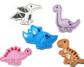 Pterodactyl Brontosaurus Trex Stegosaurus Triceratops Haarklammer Dino Haarspange Dinosaurier Haarschmuck Mädchen Kind Hair clips Kinder