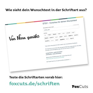 Label zum Annähen mit Wunschtext, Stofflabel personalisiert zum Einnähen, Textiletiketten, Webetiketten, Druck in schwarz Bild 3