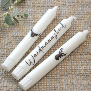 Stick candle | Candles labeled | Waidmannsheil | Deer | Hunting