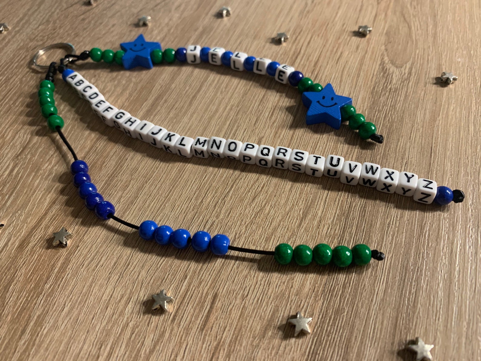 ABC Chain / Number Chain With Name Etsy