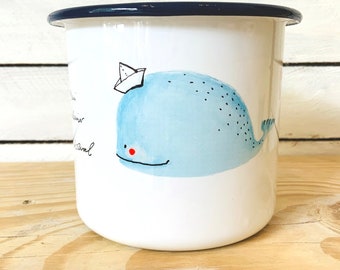 Mug de baleine chanceuse