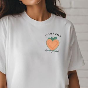 Corazon de Melon Tee, Latina Valentines T-shirt, Latina Corazon Crewneck