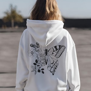 Butterfly Hoodie The Beauty of New Beginnings Unisex Heavy Blend Hooded Sweatshirt