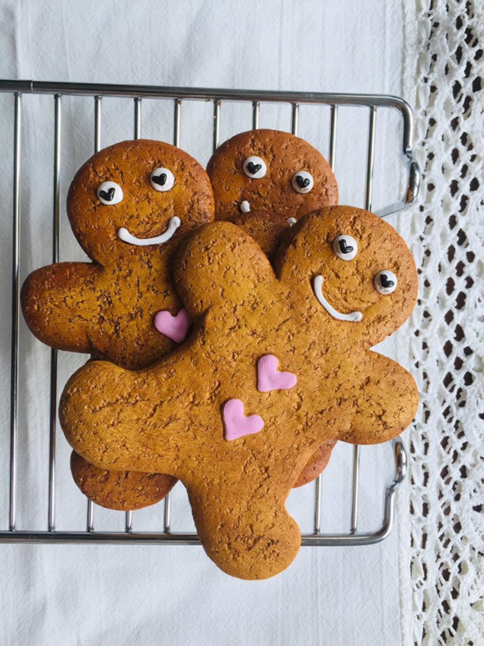FAKE Gingerbread Biscuits Food Props Replica Cookies - Etsy UK