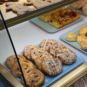 Fake Pain Aux Raisin food prop display bakery pastry faux food