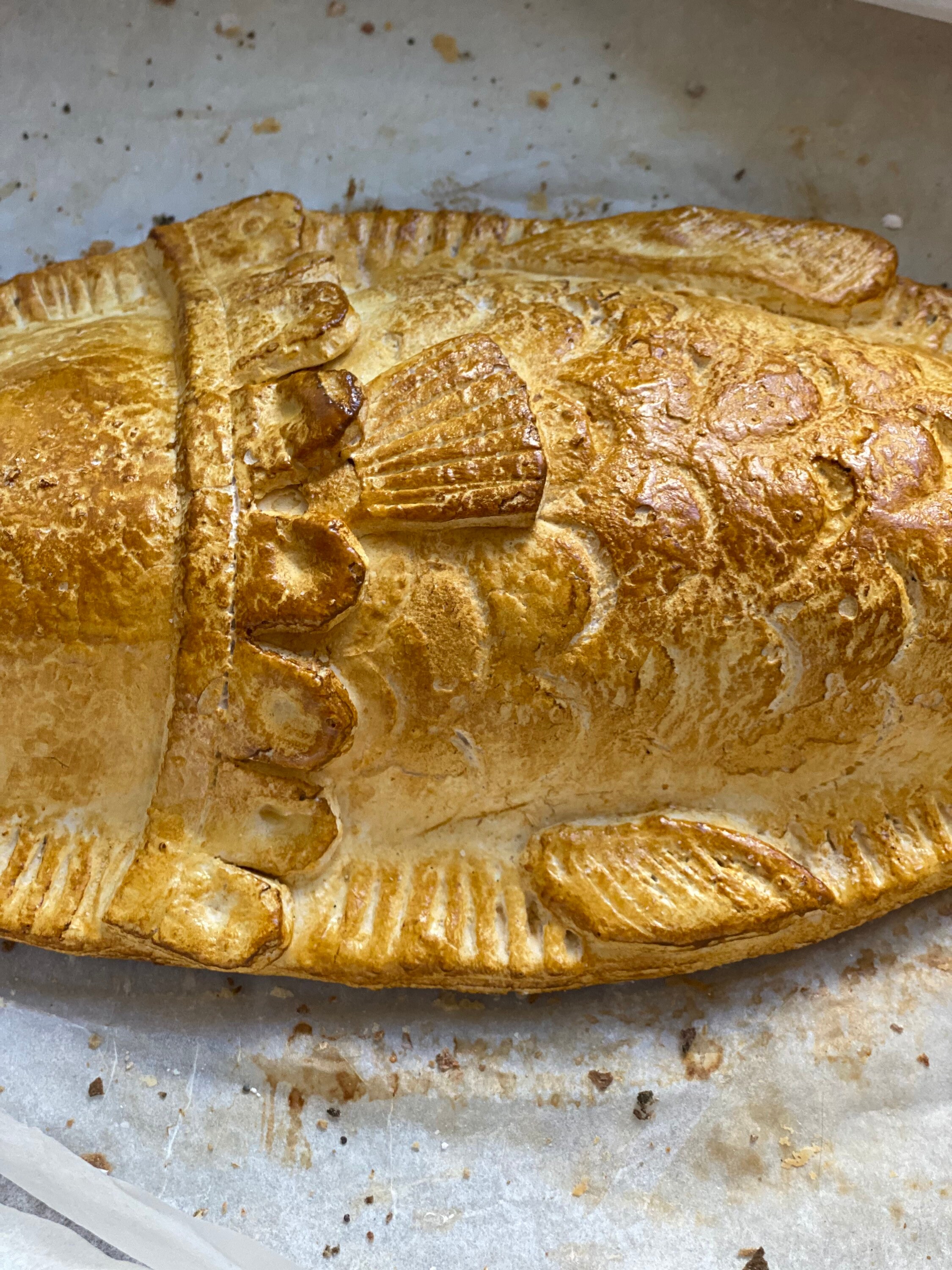 Fake Fish Pie Salmon En Croute Replica Fake Food Props for Etsy