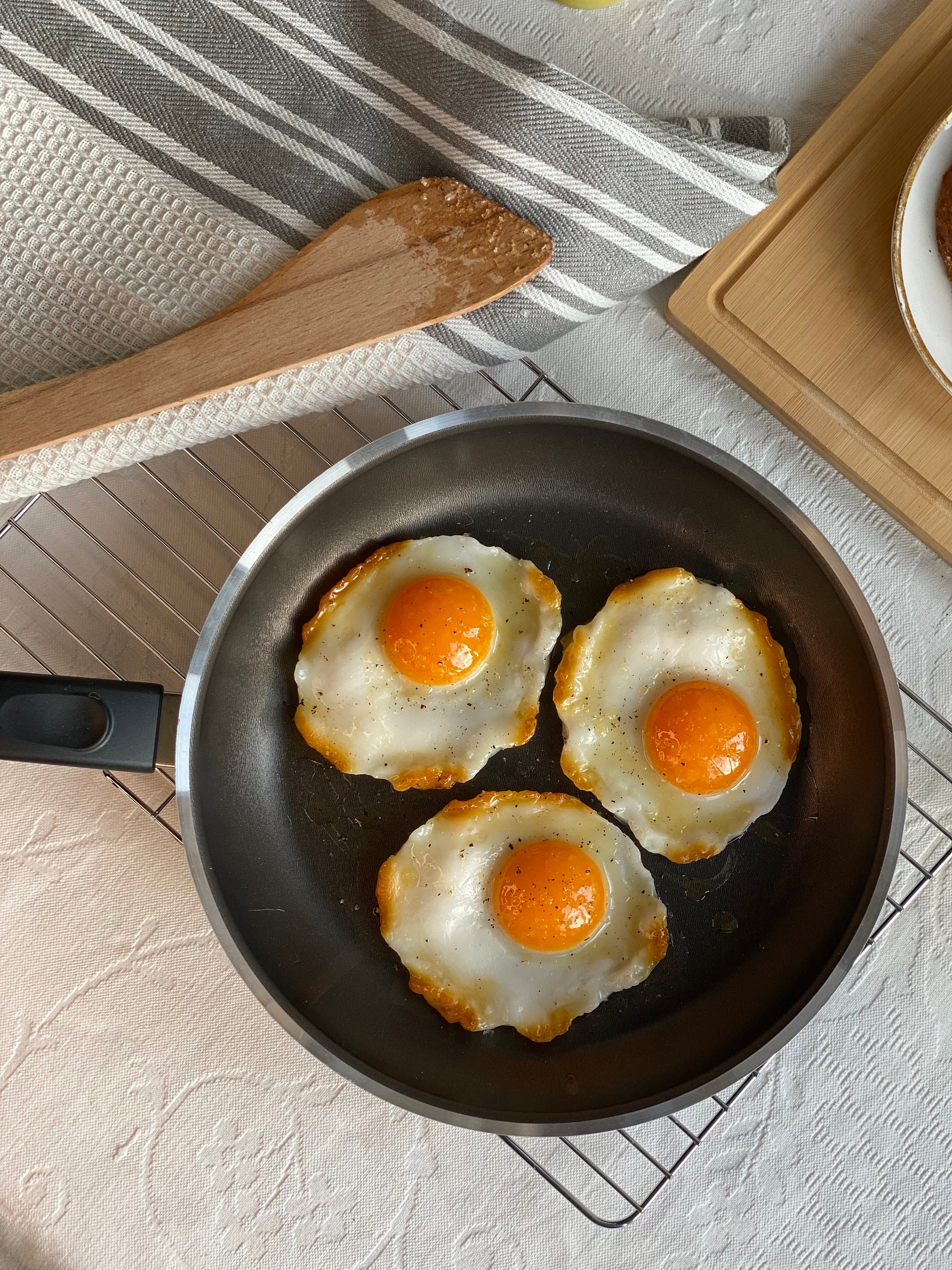 Fake Fried Eggs Breakfast Sunny Side up Fake Food Props Ikea