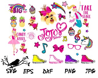 Download Jojo Siwa Svg Files Etsy PSD Mockup Templates