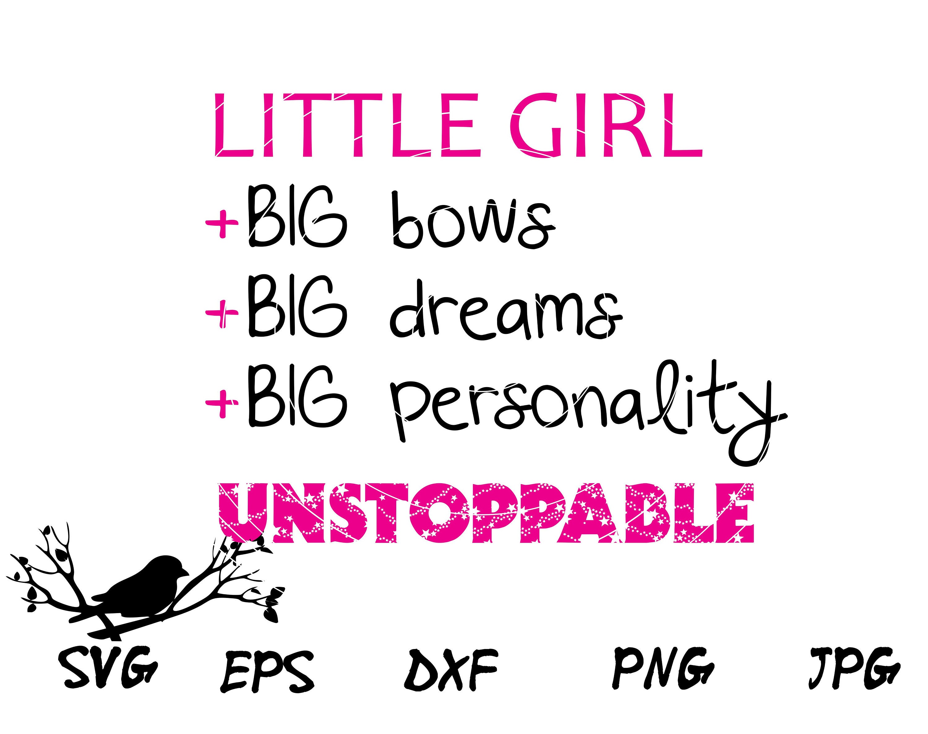 Wall Hangings JoJo Siwa Cricut Silhouette SVG PNG Files Vinyl Printable
