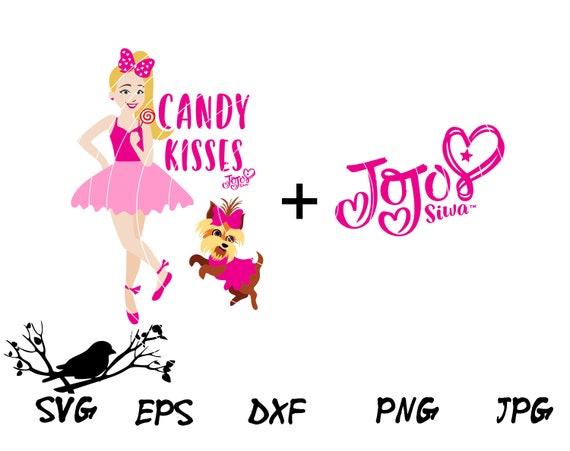 Jojo Siwa SVG Heart Cut and print file Svg Png c Eps Pdf | Etsy