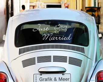 Auto Just Married Etsy