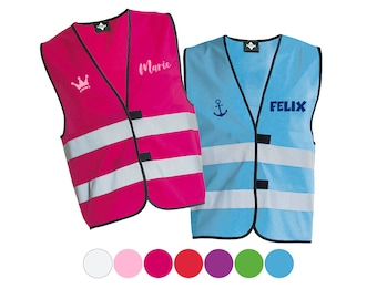 Veiligheidsvest / reflecterend vest - bedrukt met naam en ontwerp
