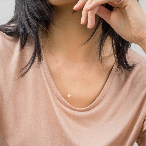 Necklace With Small Pendant Fine 