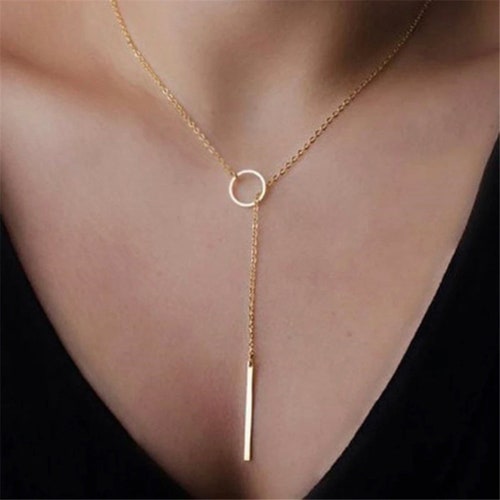 Refined Fine Chain Y Chain Circle 