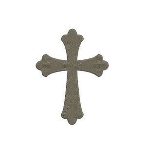 Cross - Embroidery Design File - Instant Download - Available in 5 Sizes and 8 Machine Formats.