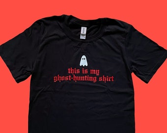 GHOST-HUNTING SHIRT - Spooky Doodle Club T-Shirt