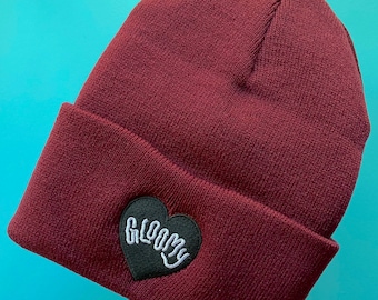 GLOOMY BEANIE - Spooky Doodle Club Embroidered Beanie