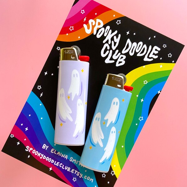 Spooky Bic Lighter Etsy