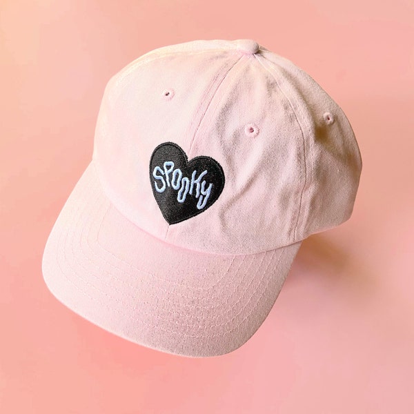 PASTEL SPOOKY HAT - Spooky Doodle Club Embroidered Dad Hat Baseball Cap