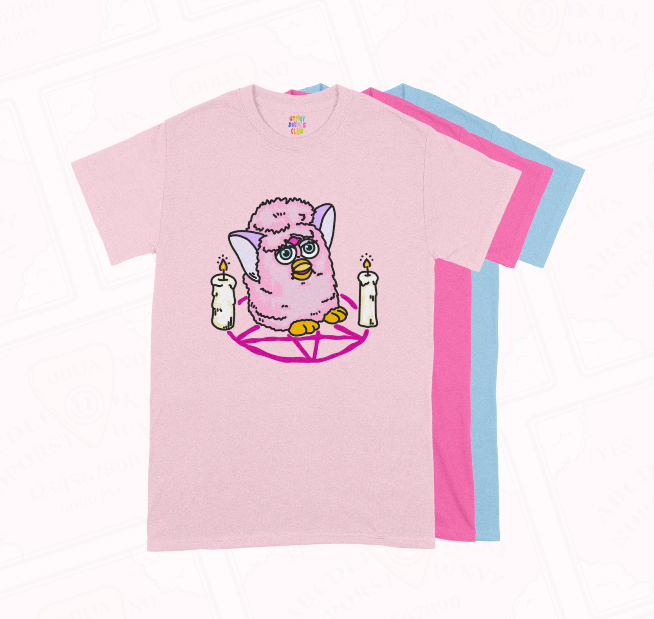 ファービー 悪魔 デビル Tシャツ お洒落 個性的 変わった
