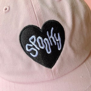 PASTEL SPOOKY HAT Spooky Doodle Club Embroidered Dad Hat Baseball Cap image 2