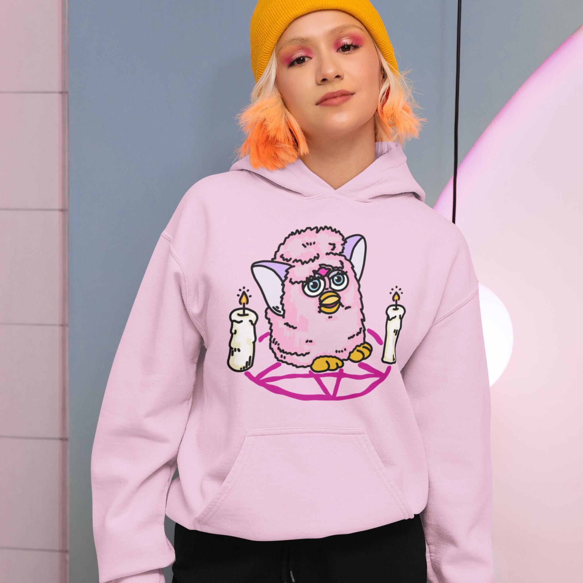 呪われたファービー パーカー - 不気味なファービー スウェットシャツ