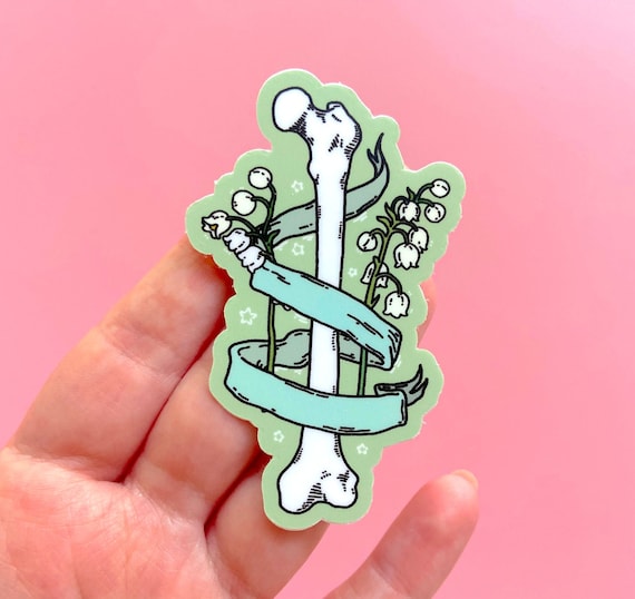 Lily of the Valley Duckie | Holographic Vinyl Sticker Lily of the Valley Duckie | Holographic Vinyl Sticker