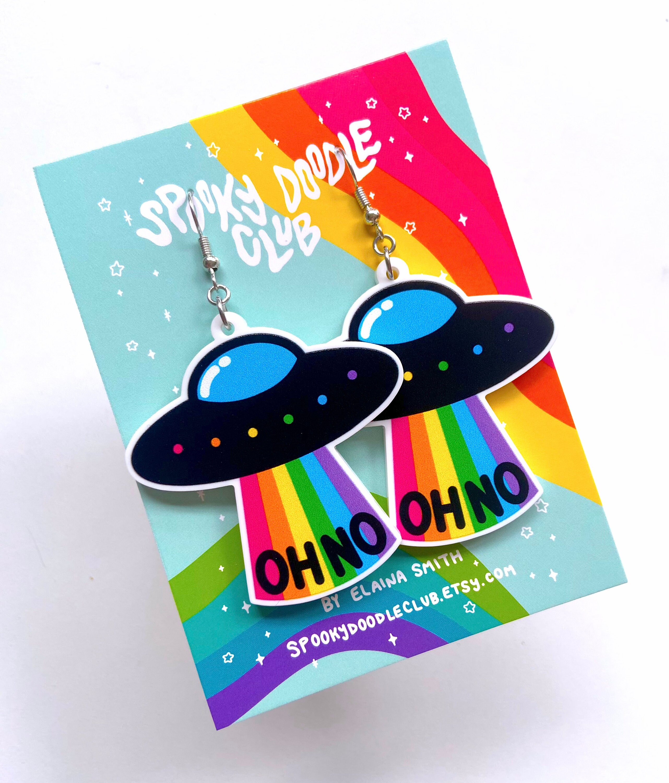 4 paia/set Divertente Acrilico Glter Alien Orecchino Set per Le Donne Hip Hop Neon Esagerato Orecchini a pendaglio 2024 Tendenza Gioelleria Raffinata E Alla Moda  36