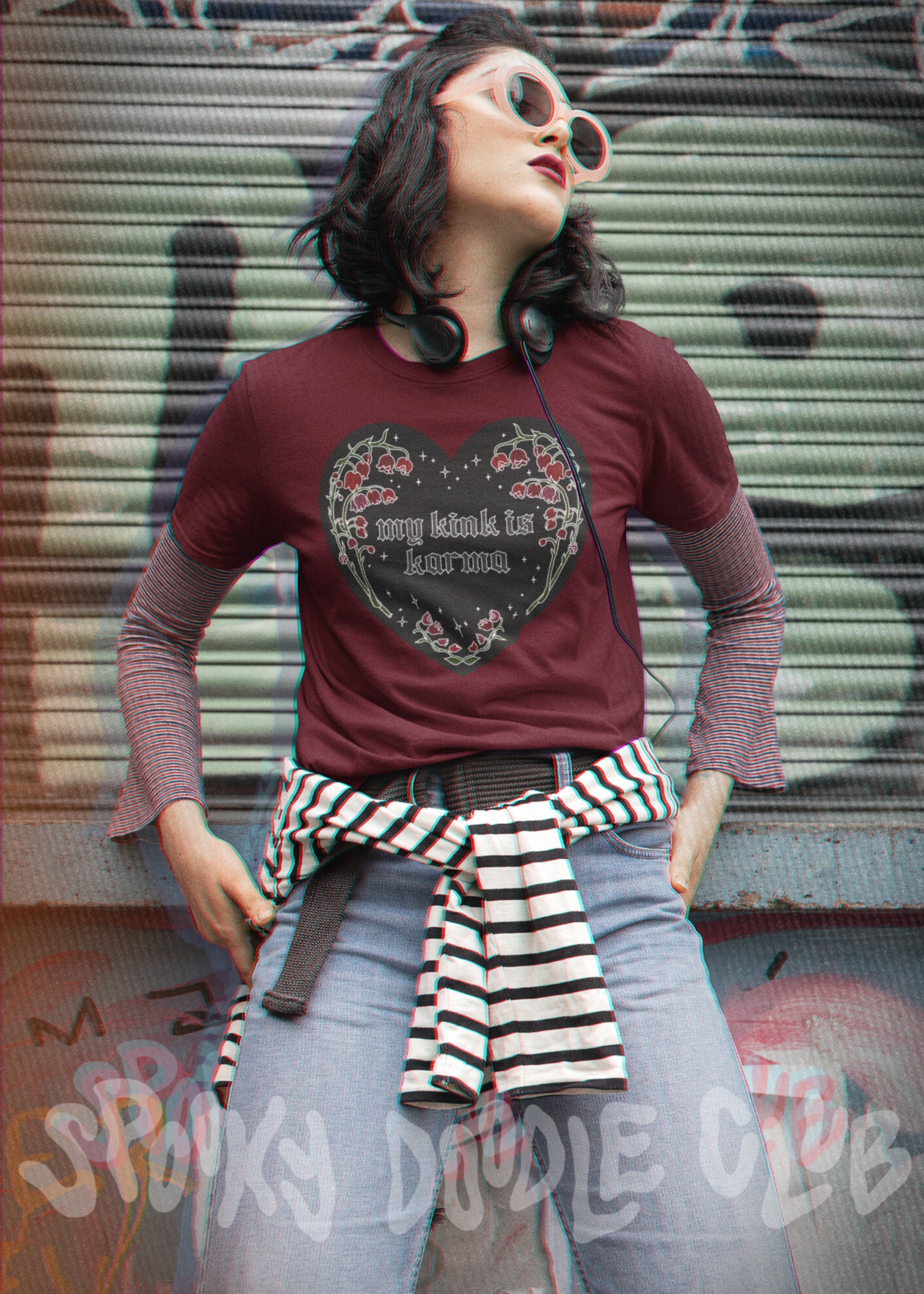 My Kink is Karma Tee - Chappell Roan Shirt, Vampy Gothic T-shirt