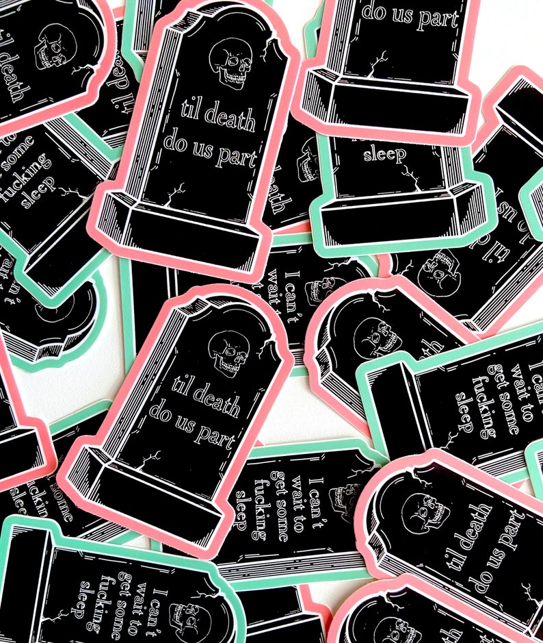 MYSTERY STICKER SET ~ Spooky Sticker Grab Bag, Witch Aesthetic Halloween Stickers, Stationery Surprise Blind Box, Journal Sticker Surprise image 7