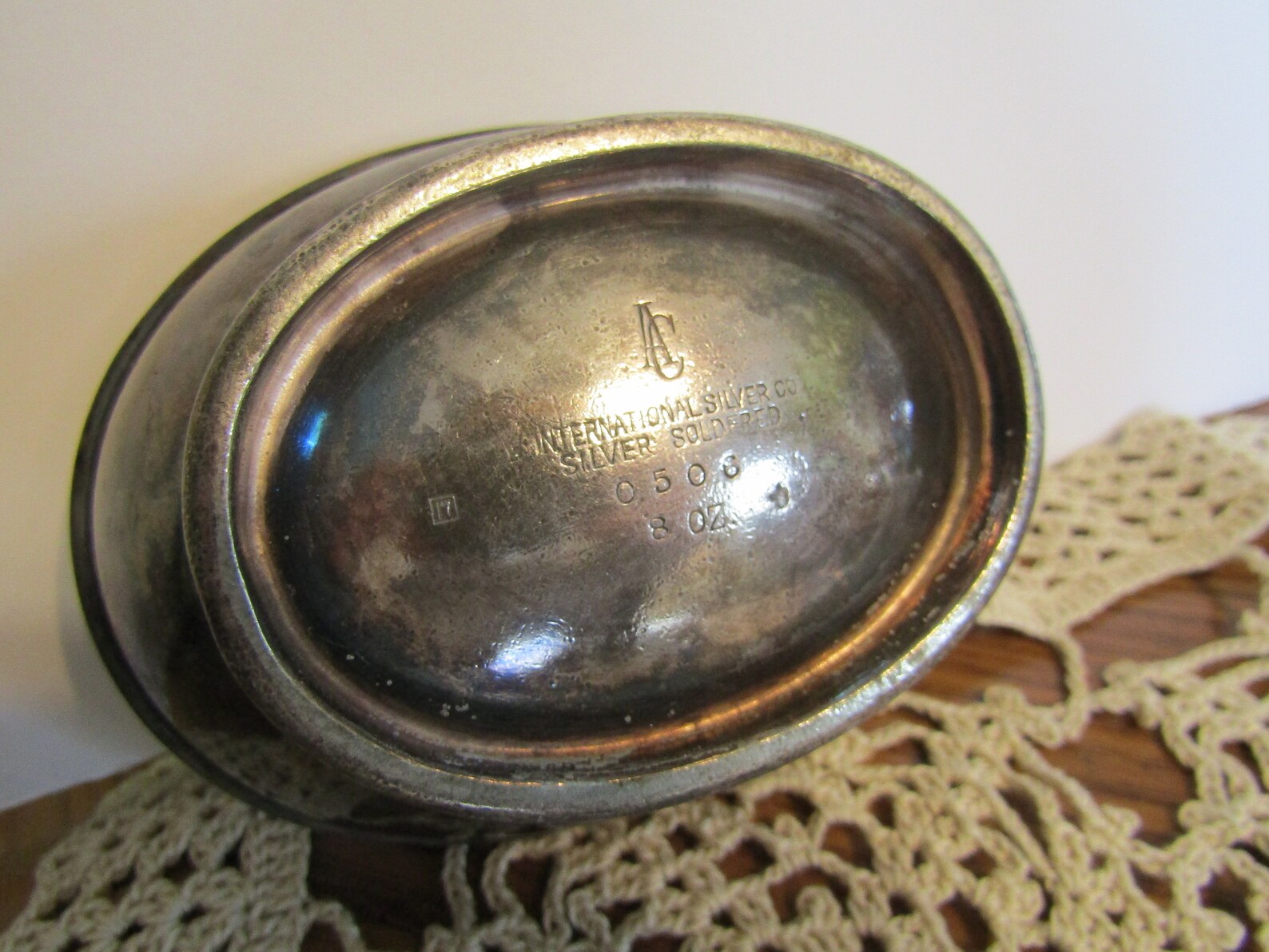 Vintage International Silver Company Silver Soldered Finger Etsy