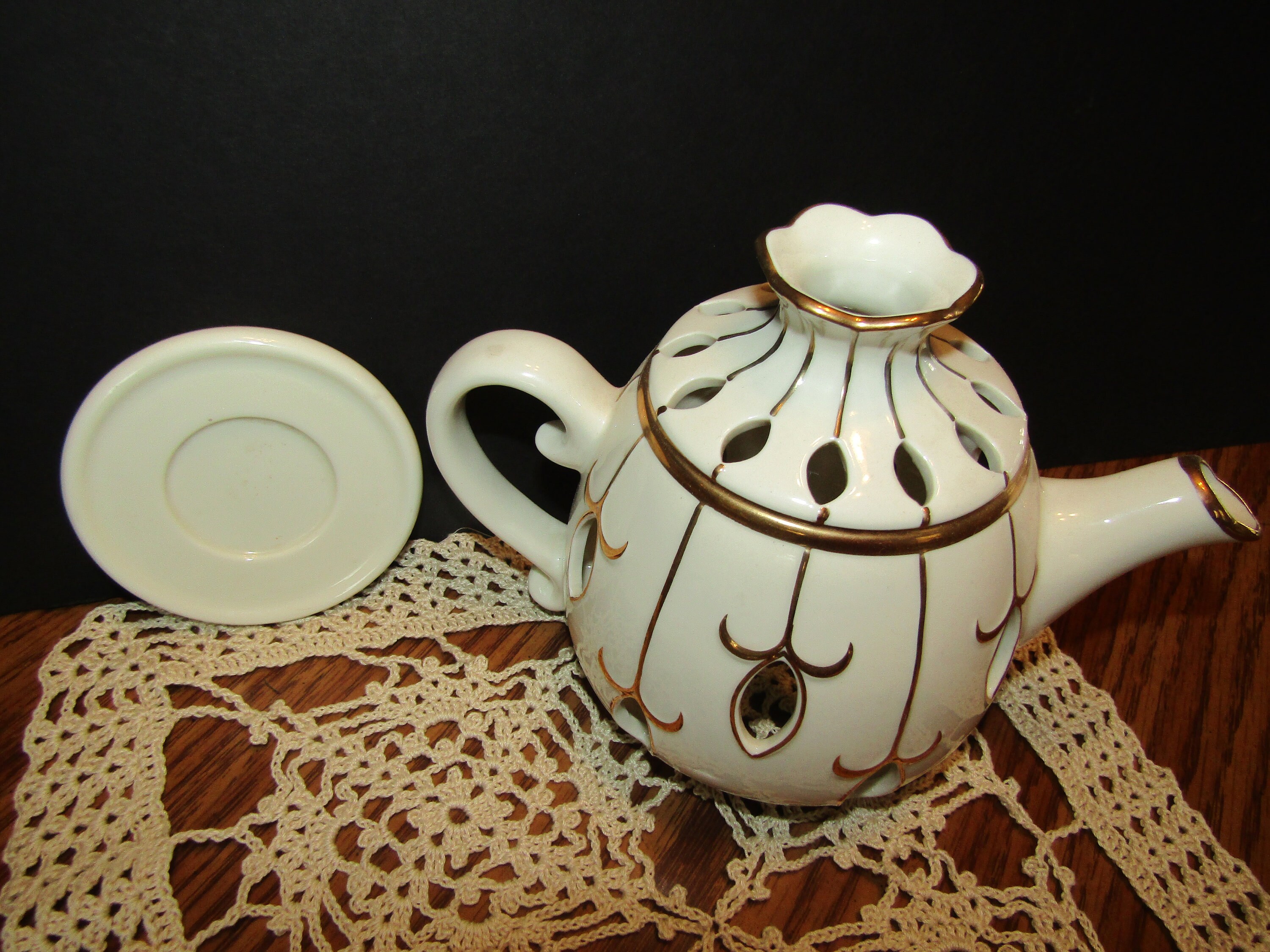 Party Lite Teapot Votive Candle Holder Etsy