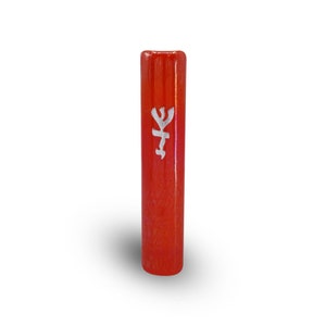 Fused Glass Mezuzah case jewish wedding gift by Gensler Judiaca