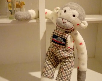 Sock monkey pants | Etsy