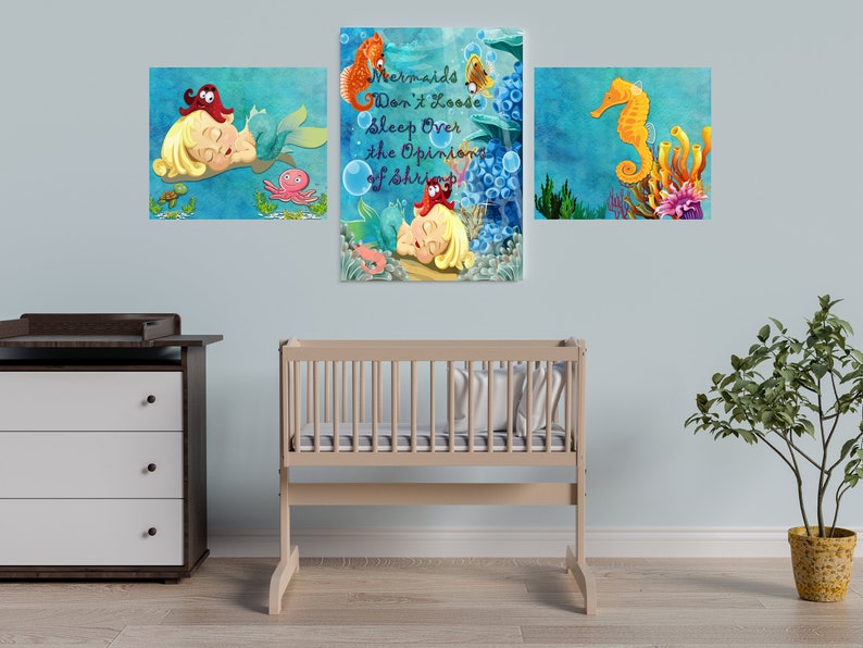 mermaid-wall-art-printable-mermaid-art-kid-wall-mermaid-etsy
