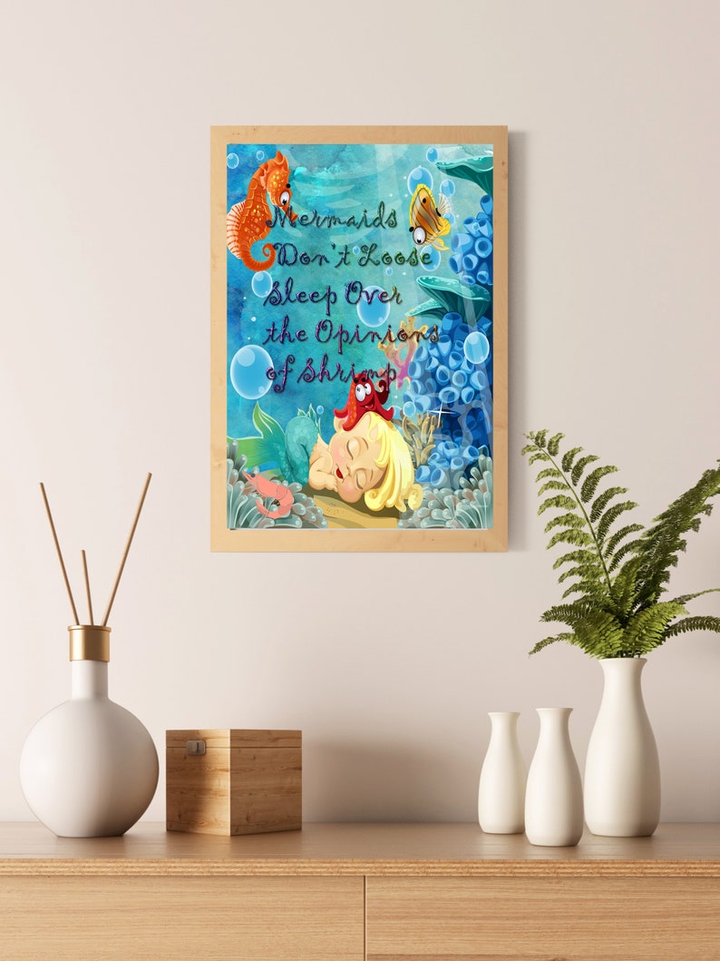 mermaid-wall-art-printable-mermaid-art-kid-wall-mermaid-etsy