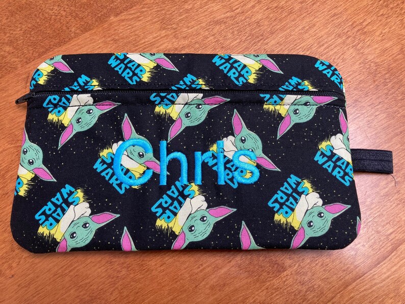 Baby Yoda Pencil Case Etsy