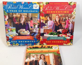"Die 3 ""Pioneer Woman"" Kochbücher von Ree Drummond, A Year of Holidays und mehr 0524."
