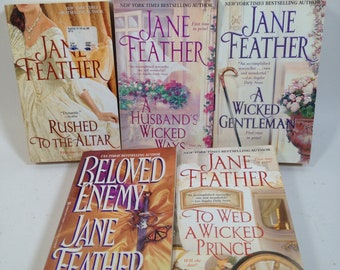 5 novelas románticas de Jane Feather, Beloved Enemy y más 0424