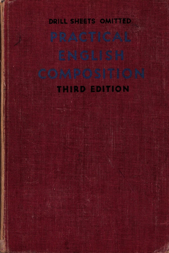 PRACTICAL English Composition 池田書店 昭和60 Vintage Book