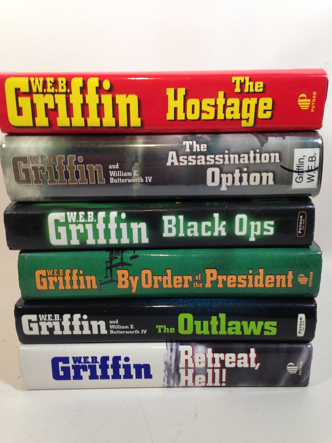 6 Books by Action-adventure Author W.E.B. Griffin, Black Ops, the ...