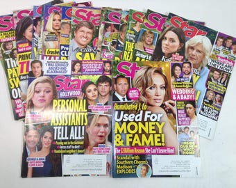 16 Ausgaben des Star Magazine, meist 2020er Jahre, 0426