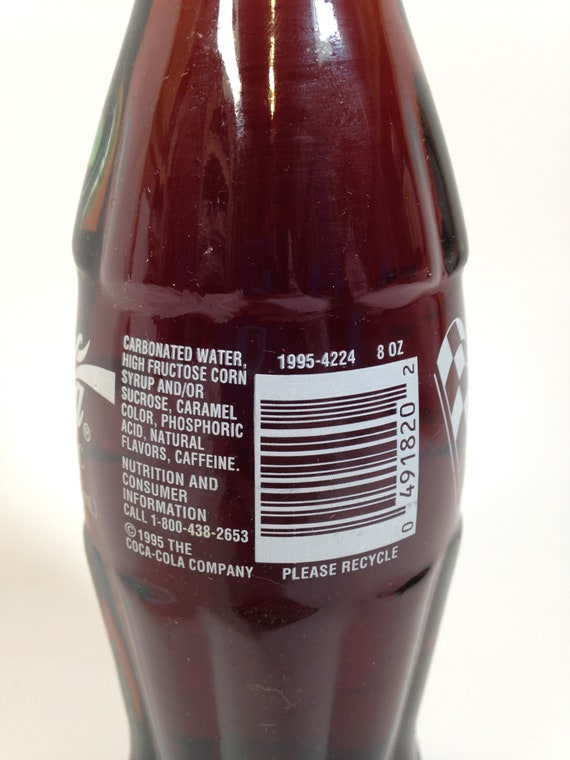 1995 Coca-cola Commemorative Bottles, NASCAR Racing #24 Jeff