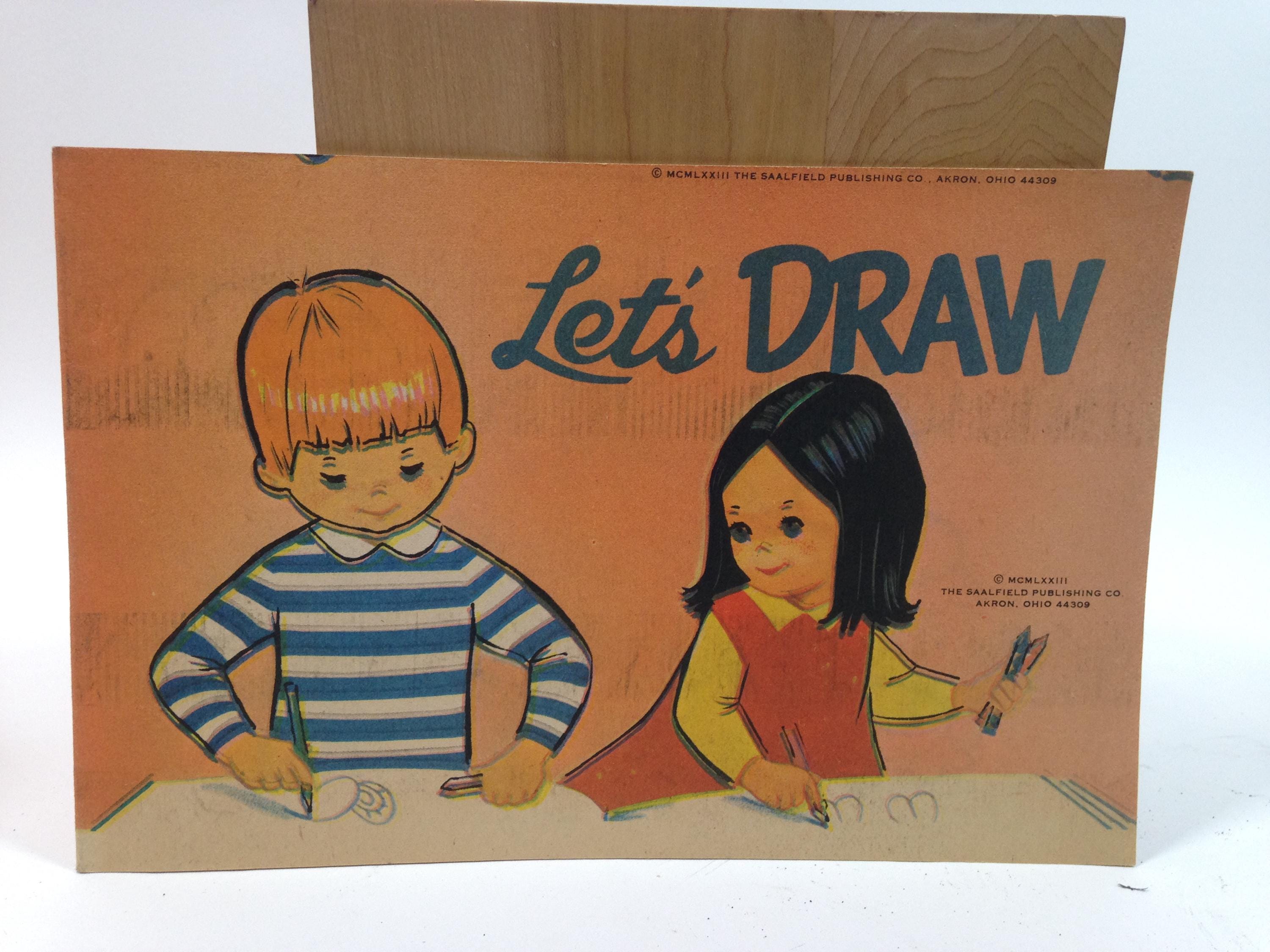 Vintage Lot of 5 Saalfield Publications Activity Booklets for Kids