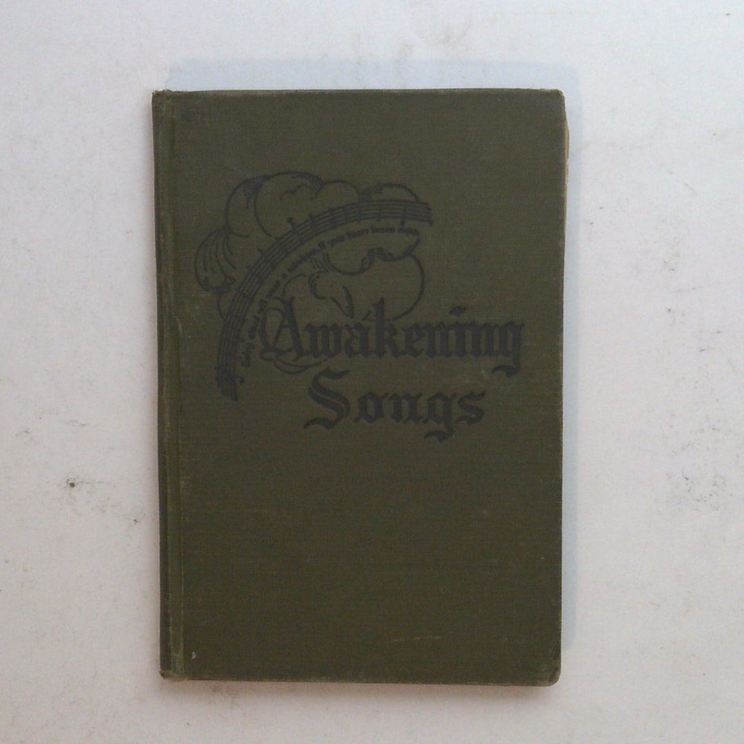 Vintage Book: Awakening Songs Hymns 0823 - Etsy
